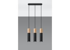 Laelamp Pablo 3, must/naturaalne