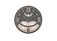 Seinakell 67 cm, must/pruun