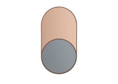 Seinapeegel Soft 40x75 cm, roosa