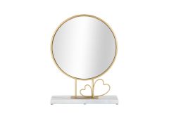 Lauapeegel Heart 30x39.5 cm, kuld