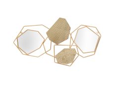 Seinapeegel Stone 91x52 cm, kuld