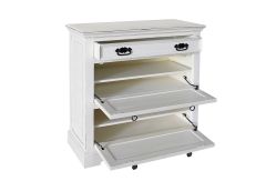 Jalatsikapp Toledo, antiikvalge