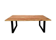 Söögilaud 100x200 cm, naturaalne