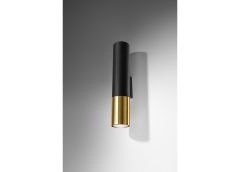 Seinalamp Loopez, must/kuld