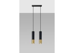 Laelamp Loopez 2, must/kuld