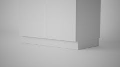 Sokkel bürooriulitele AMATA (avatud ja ustega riiulitele)