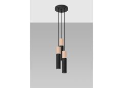 Laelamp Pablo 3P, must/naturaalne