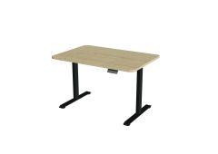 Elektriliselt kõrguses reguleeritav laud JUNIOR 120x80, R60 ümardatud nurgad