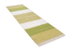 Vaip Happy Design Stripes 70x250 cm, roheline