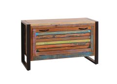 Jalatsikapp Fiume, mitmevärviline