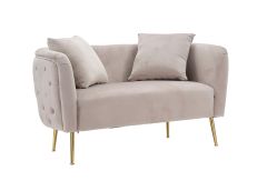 Diivan Glam, hall/kuld