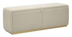 Panipaigaga tumba 130 cm, kreemjas