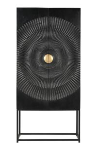 Kapp Black Smooth 160 cm, must
