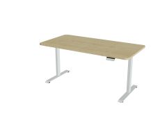 Elektriliselt kõrguses reguleeritav laud JUNIOR 160x80, R60 ümardatud nurgad