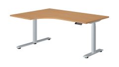 Elektriliselt kõrguses reguleeritav nurgalaud LIVO 160x120