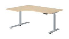 Elektriliselt kõrguses reguleeritav nurgalaud LIVO 160x120