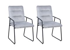 Söögitoolide komplekt, 2tk, hall