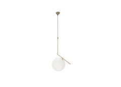 Laelamp Glamy, kuldne/valge