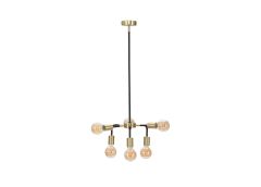 Laelamp Glam, kuldne/must