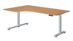 Elektriliselt kõrguses reguleeritav nurgalaud LIVO 180x120