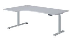 Elektriliselt kõrguses reguleeritav nurgalaud LIVO 180x120