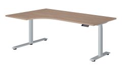 Elektriliselt kõrguses reguleeritav nurgalaud LIVO 180x120