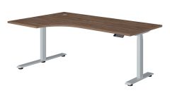 Elektriliselt kõrguses reguleeritav nurgalaud LIVO 180x120