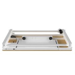 Töölaud ERGO 1-mootoriga 120x60cm, valge