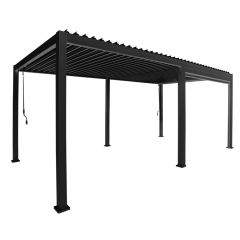 Varikatus MIRADOR 3x6xH2,5m, tumehall
