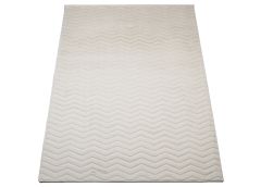 Vaip Rabbit fur muster wave ivory 65x130