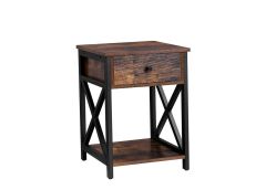 Öökapp Let, pruun/must