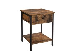 Öökapp Let, pruun/must