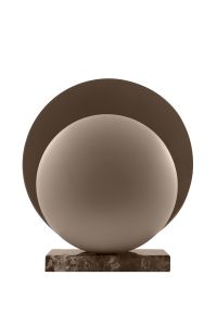 Laualamp Orbit, moka/pruun marmor
