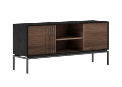 TV-laud 22806 must tamm/pähkel