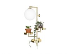 Seinalamp Astoria, messing