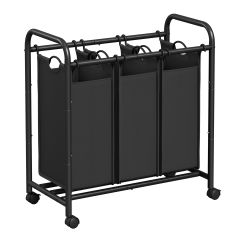Pesukorvide komplekt 3x44L, must