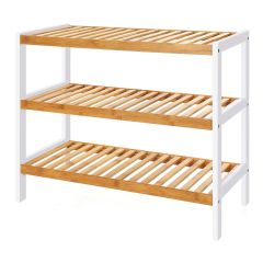 Jalanõuderiiul, naturaalne/valge