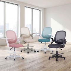 Laste töötool EMMY jalatoega, roosa