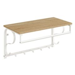 Seinanagi 60cm, sonoma tamm/valge