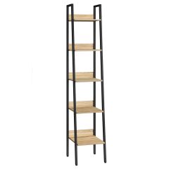 Riiul 170 cm, sonoma tamm/must