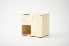 Riiul kahe sahtliga ja uksega 2840