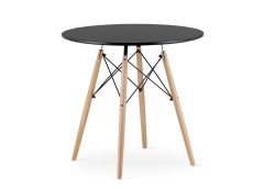 Söögilaud Todi Ø80 cm, must