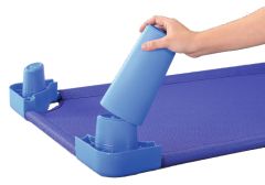 Lisajalgade komplekt lastevoodile 10 cm sinine