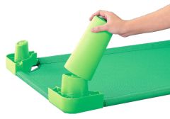 Lisajalgade komplekt lastevoodile 10cm roheline