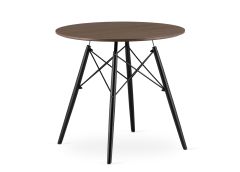 Söögilaud Todi Ø80 cm, tume saar