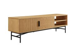TV-alus Lyon 160 cm, naturaalne tamm/must