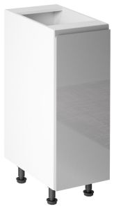 Köögi põrandakapp Aspen2 D30, hall kõrgläige 