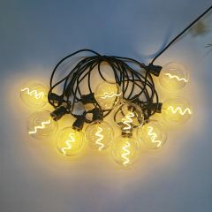 Valguskett TWIST 10-LED pirni / 4,5m, so