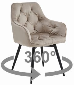 Pöördtoolide komplekt 2tk, hõbehall