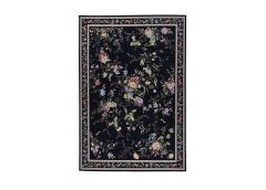 Vaip Flomi Sagrini 140x200 cm, must